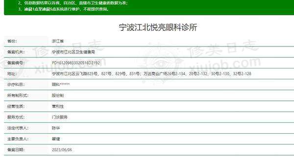 宁波江北悦亮眼科诊所